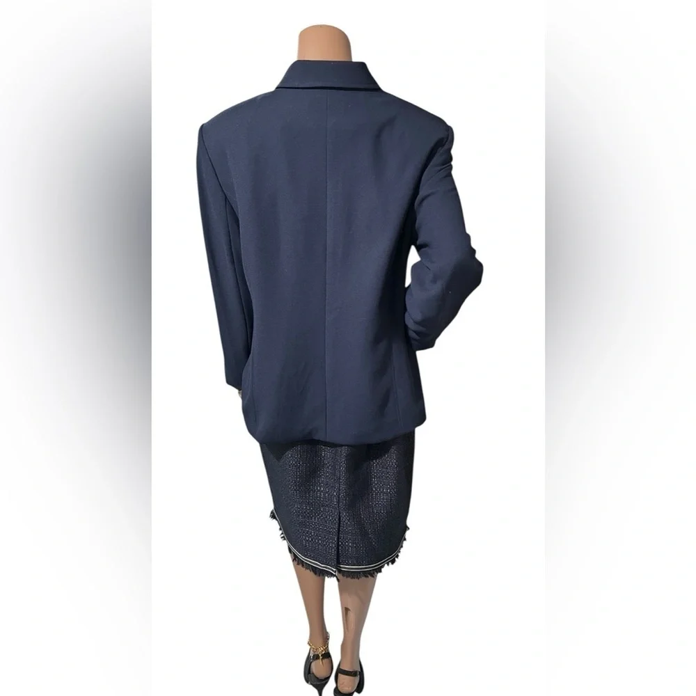 Karen Scott Dark Blue Women's Suit Jacket☑️ - Picture 3 of 8